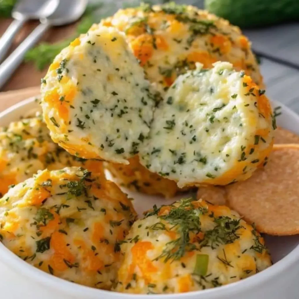 Baked Broccoli Cheese Balls